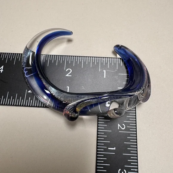 Murano Venetian Glass Cuff Bracelet - Picture 9 of 11